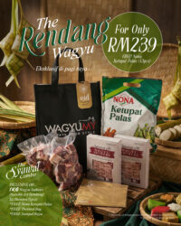 The Syawal Combo 2026 (1-31 March) - Level up your Raya feast with 1kg Wagyu Saikoro (perfect for Rendang!) + FREE GIFT